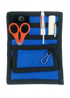 Organizador de bolsillo Negro/Azul + accesorios GRATIS