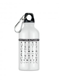 Botella de Agua Doctors Alphabet