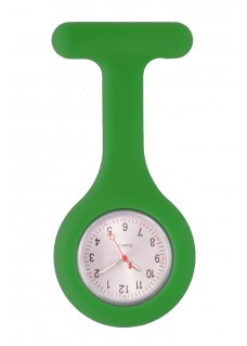 Reloj Enfermera Silicona estándar Verde