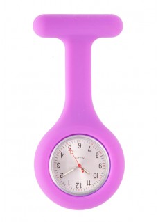 Reloj Enfermera Silicona estándar Violeta