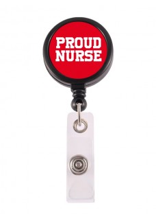 Yoyo Retráctil Porta Credenciales Proud Nurse